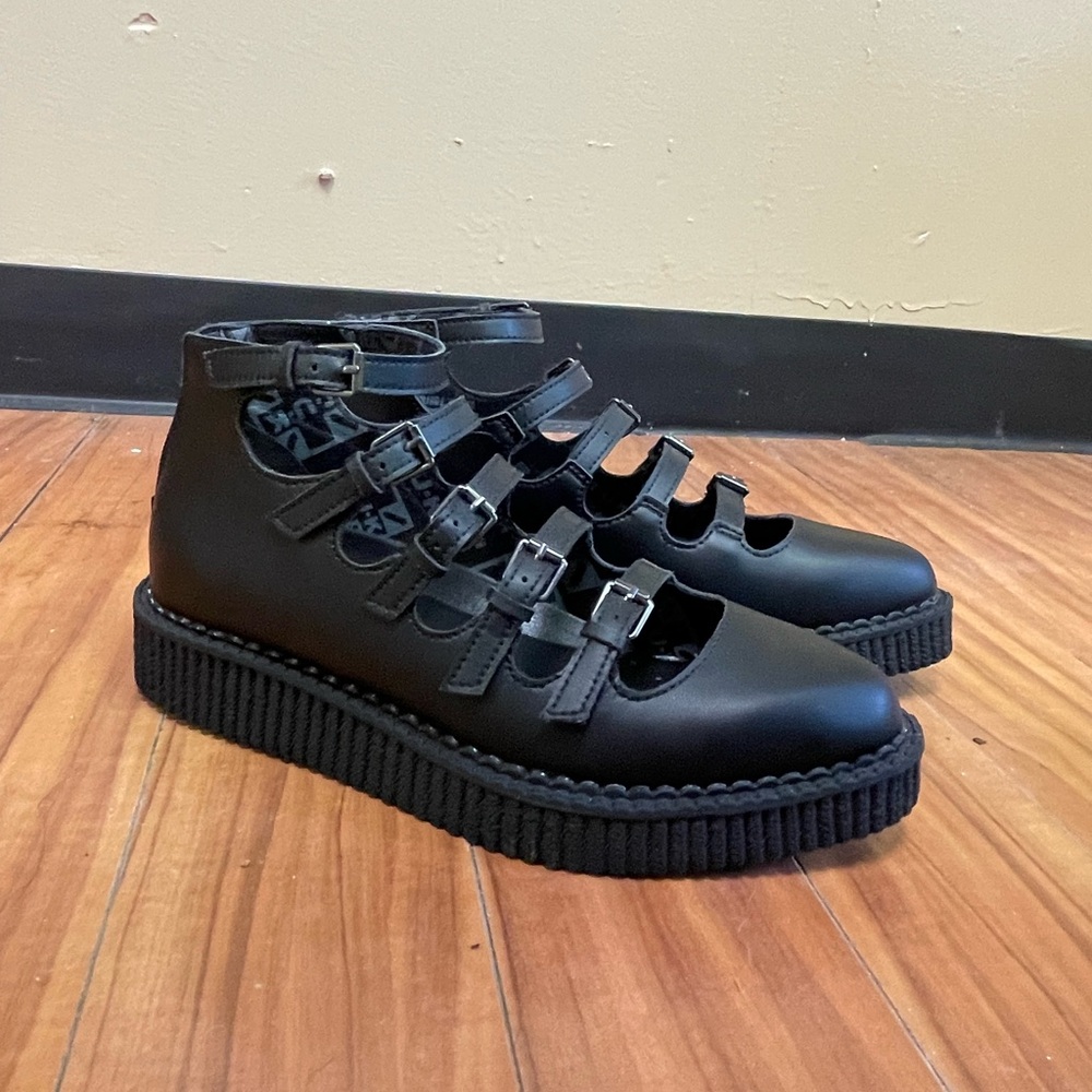TUK T.u.k women’s Mary Jane creeper boots flats women’s us size 8